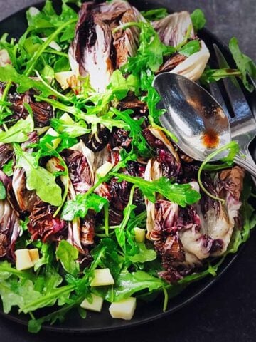 roasted radicchio salad