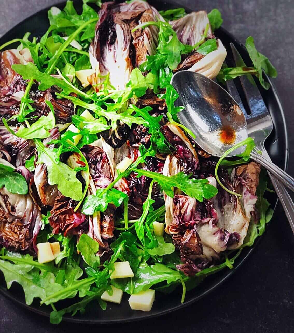 roasted radicchio salad