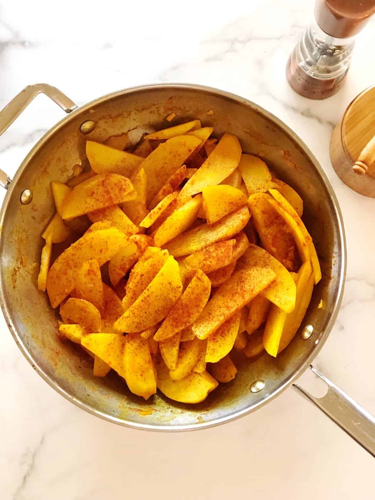 turmeric potatoes