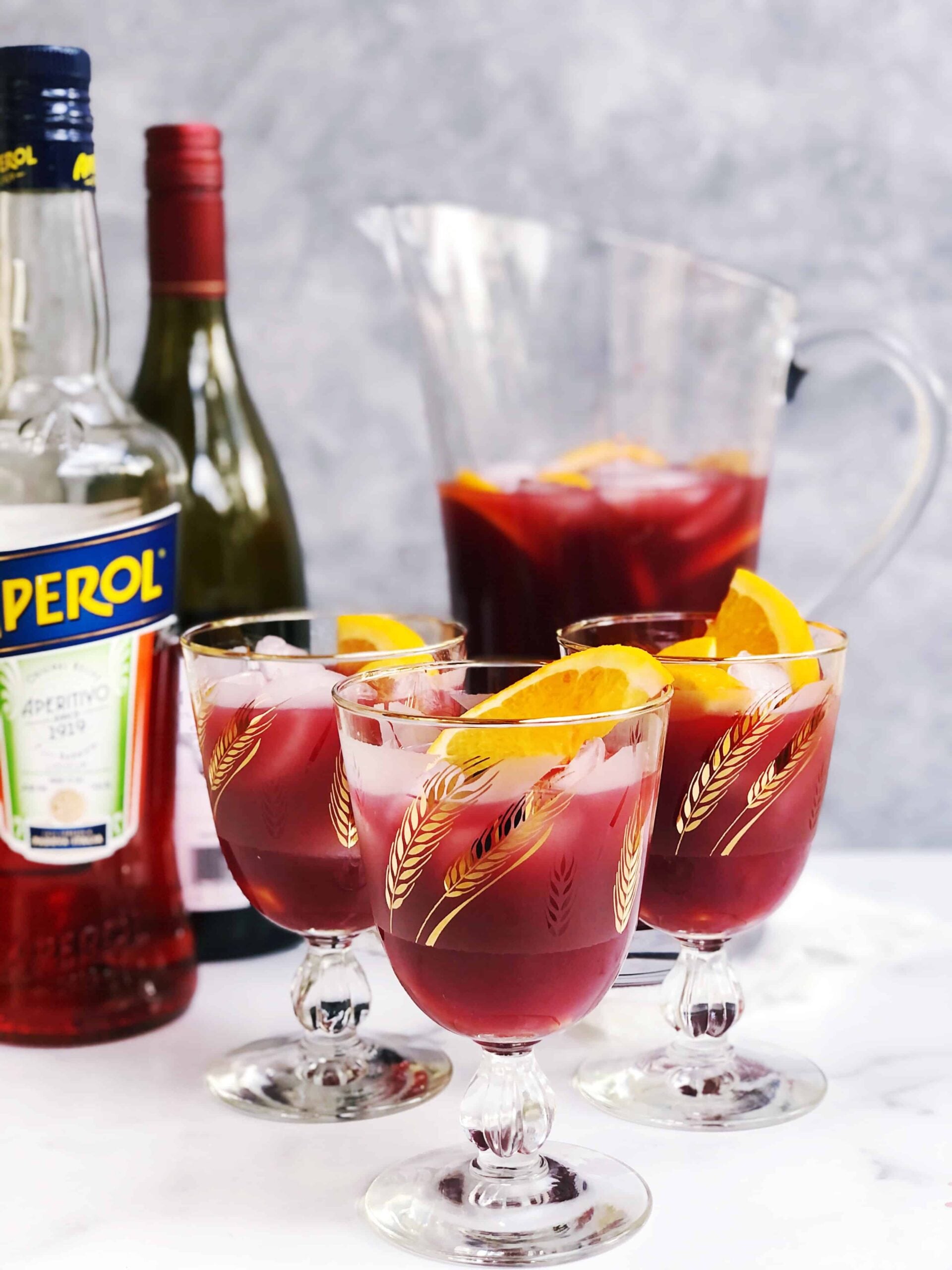 easy red sangria for a crowd