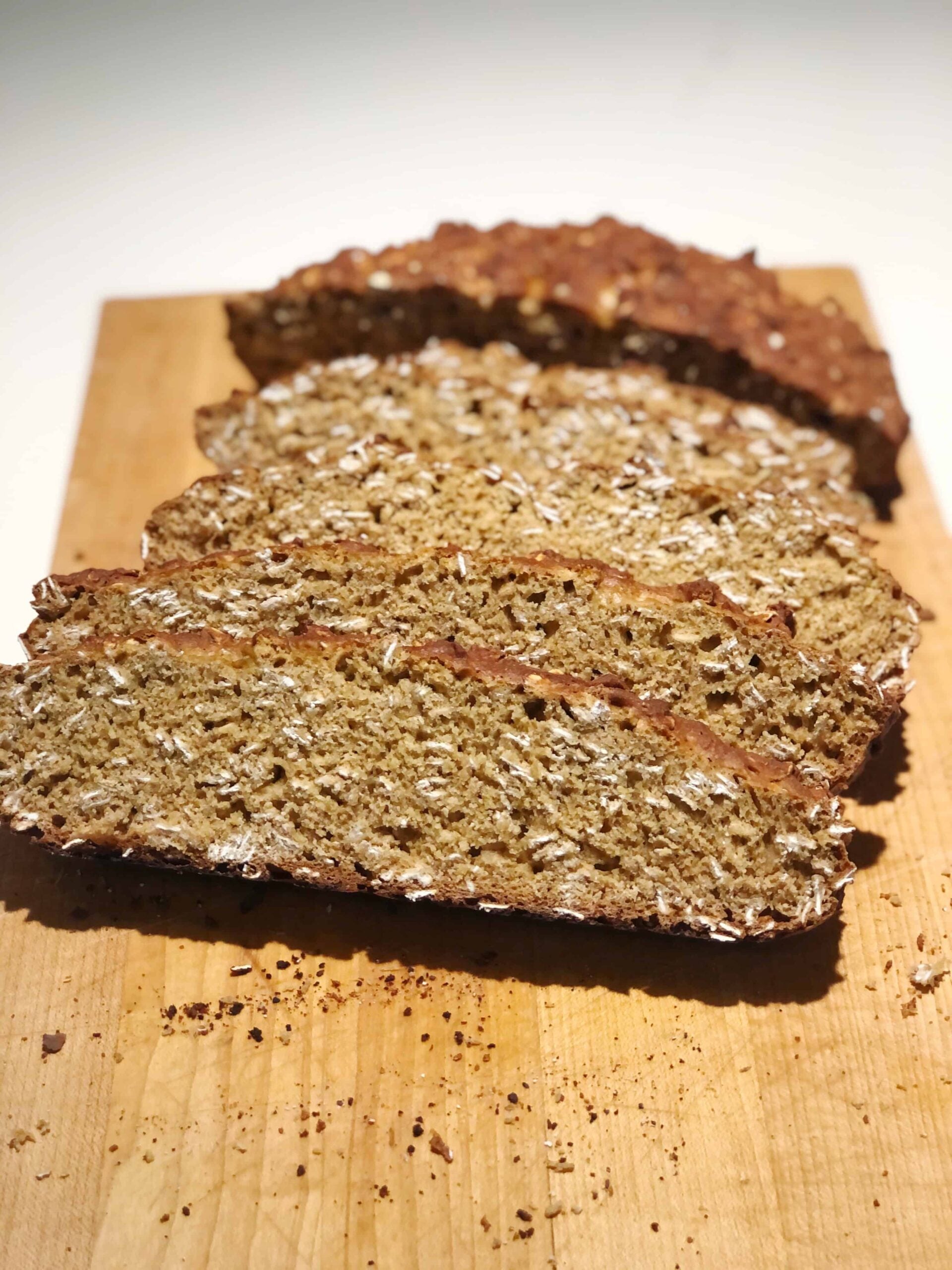 sliced up soda bread