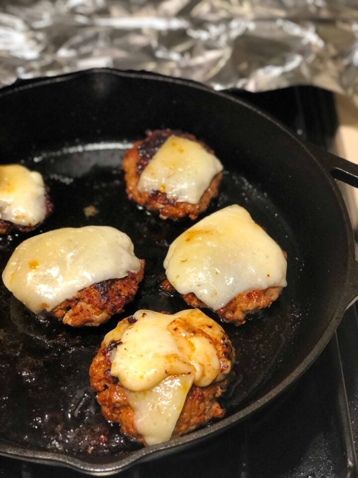 burgers with cheese