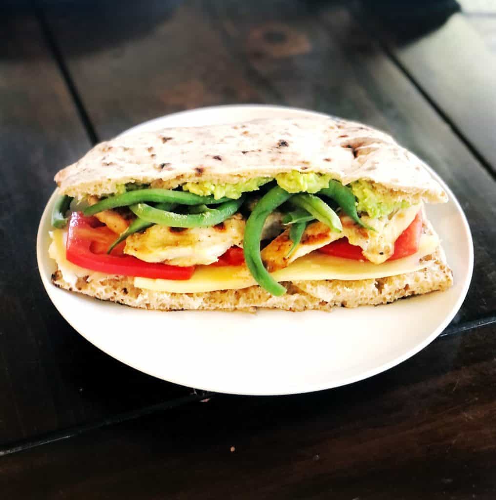 Chilean chicken sandwich