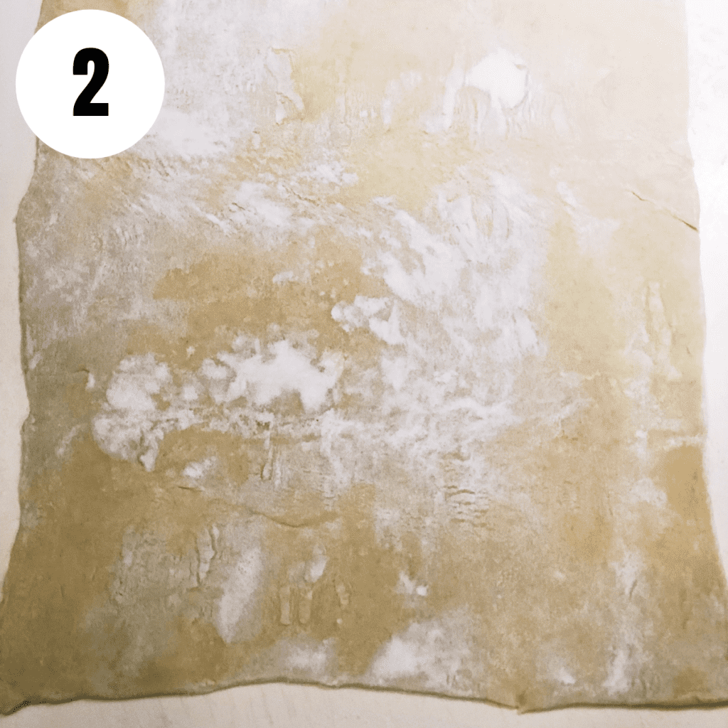 roll out puff pastry