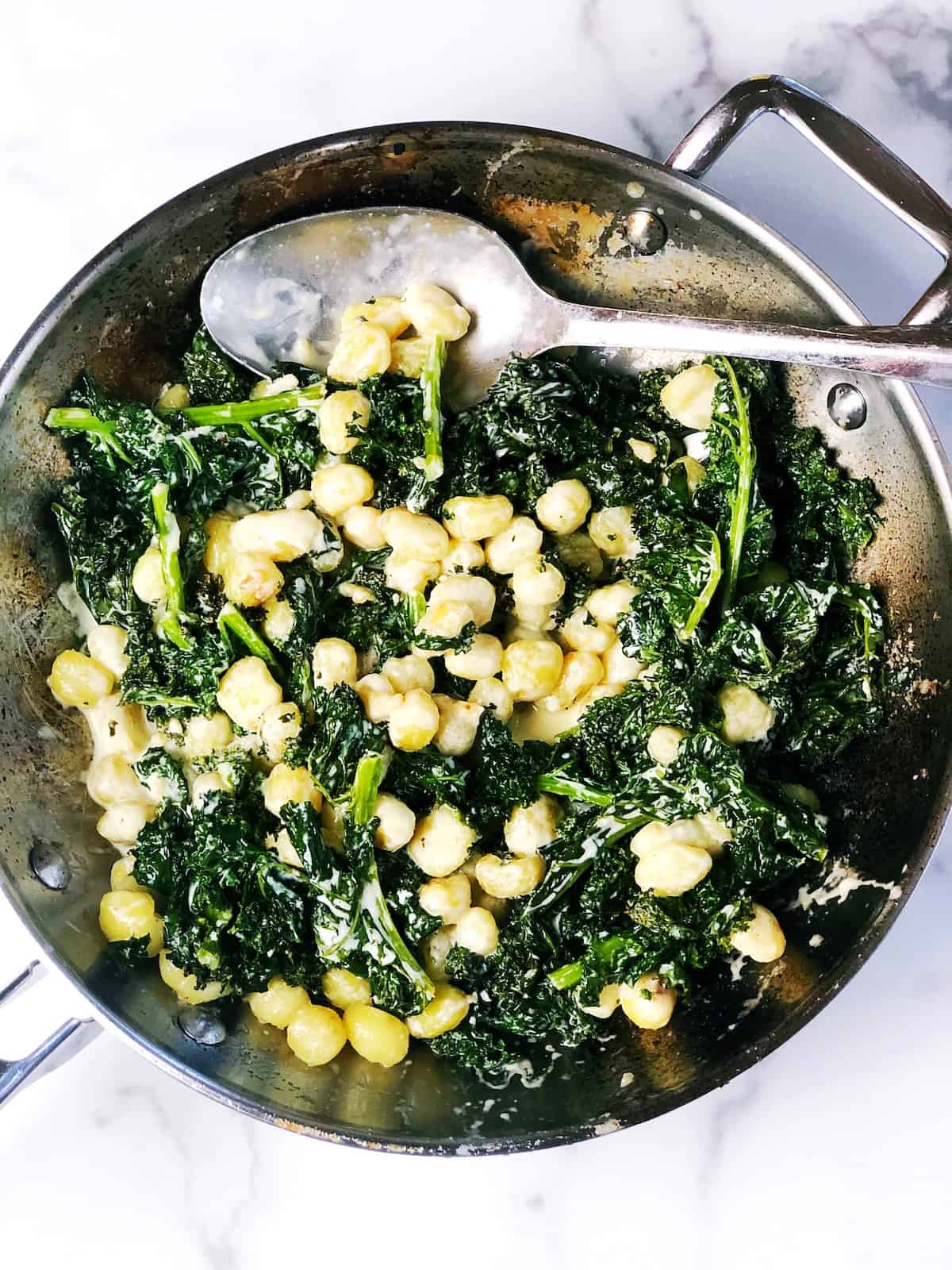 gnocchi with parmesan cream