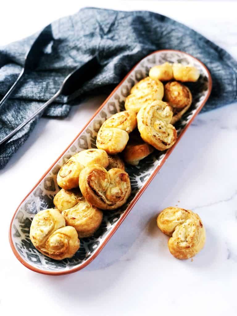 parmesan and ricotta palmiers