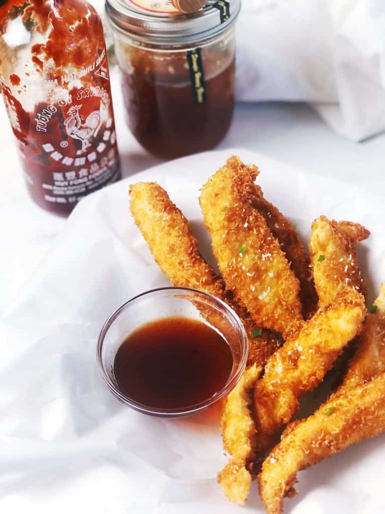 crispy coconut chicken