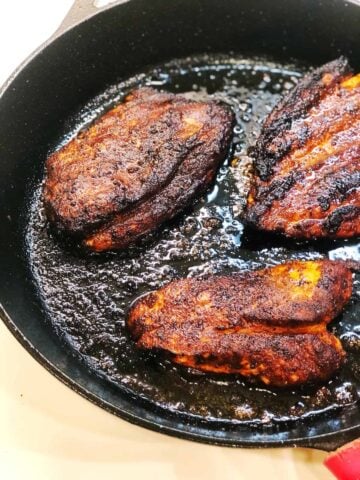 delicious blackened chicken