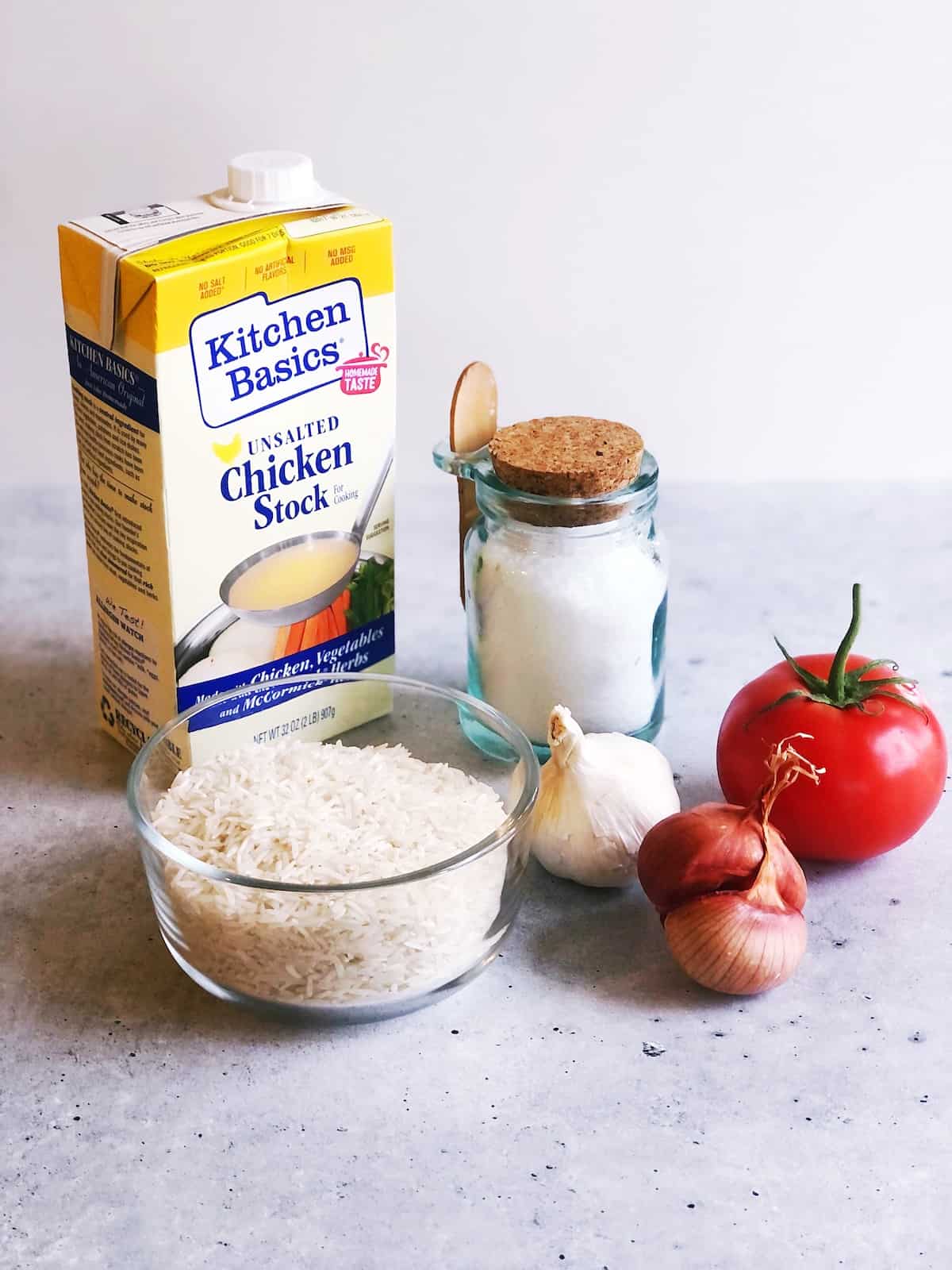 Spanish rice ingredients