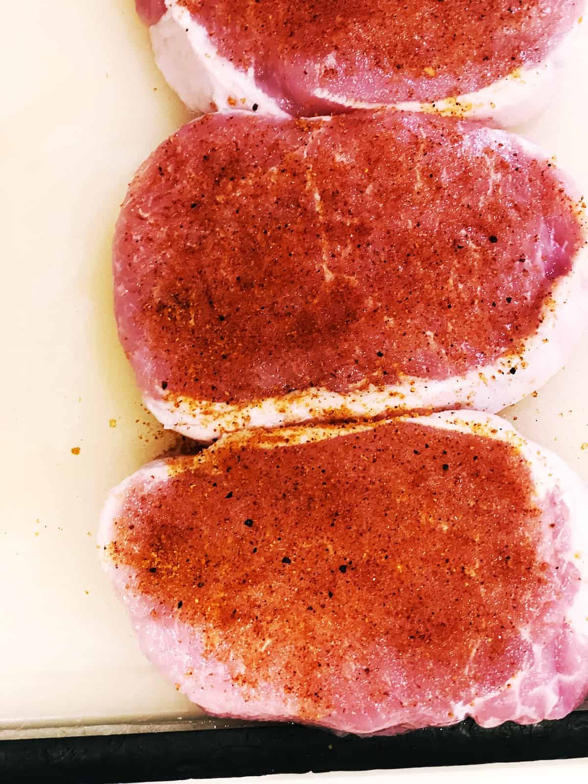 bonless porkchops seasoning