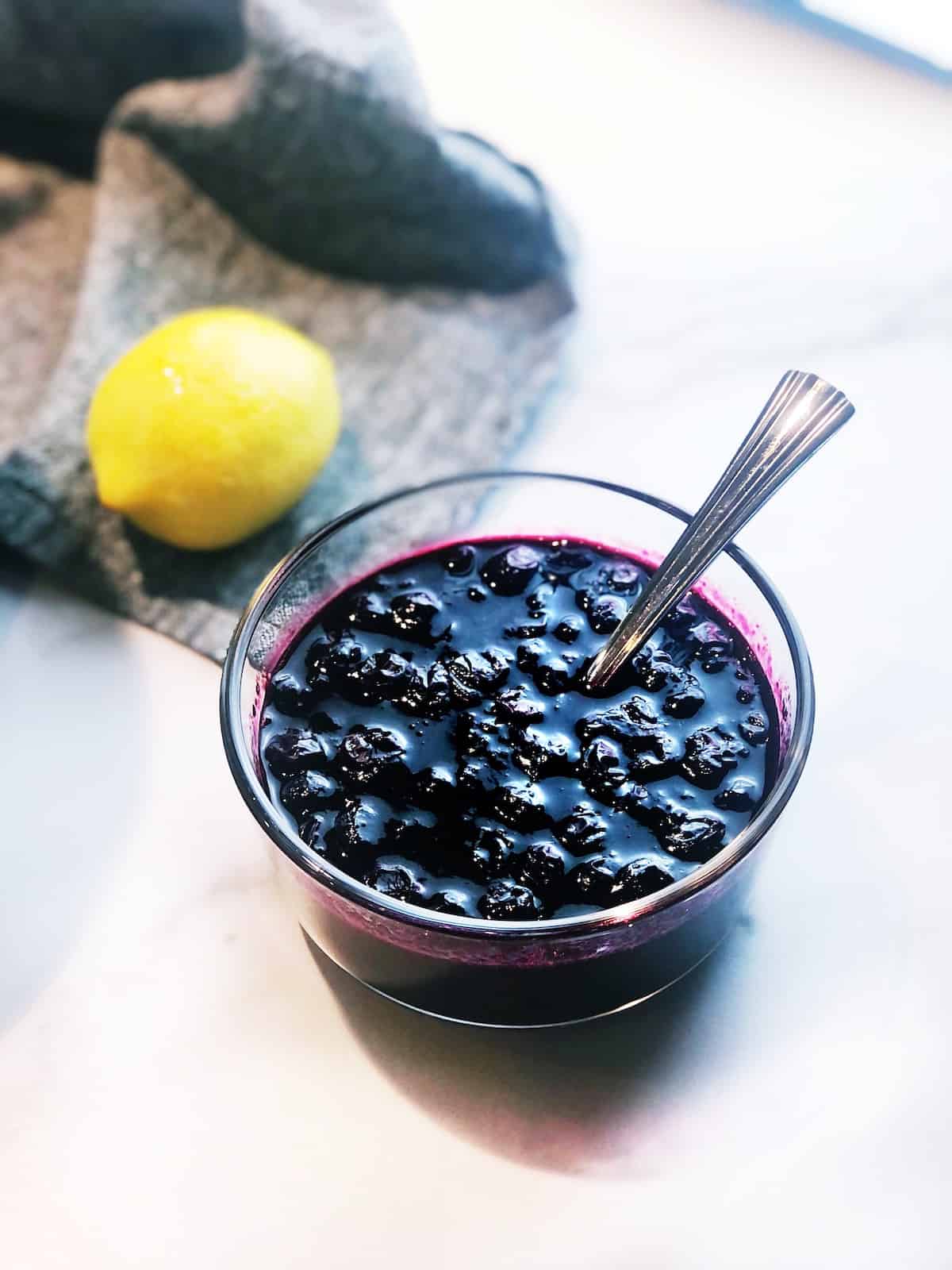 blueberry sauce