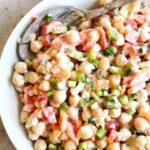 chickpea salad feature image