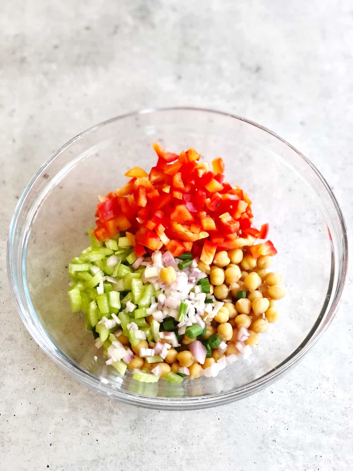 chickpea salad ingredients chopped