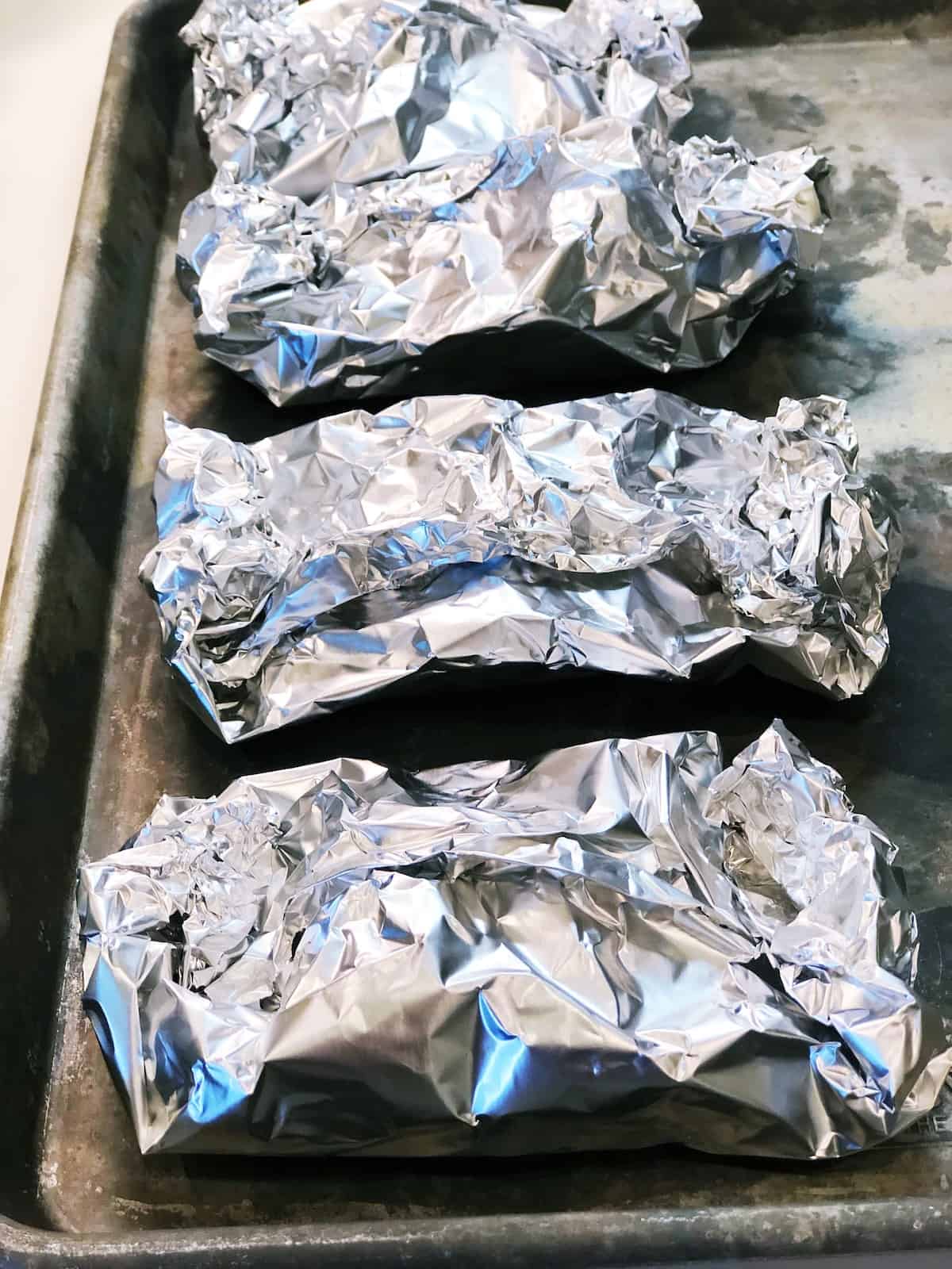 grilled potato foil packs