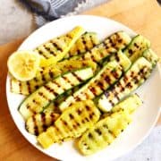 grilled zucchini and squash