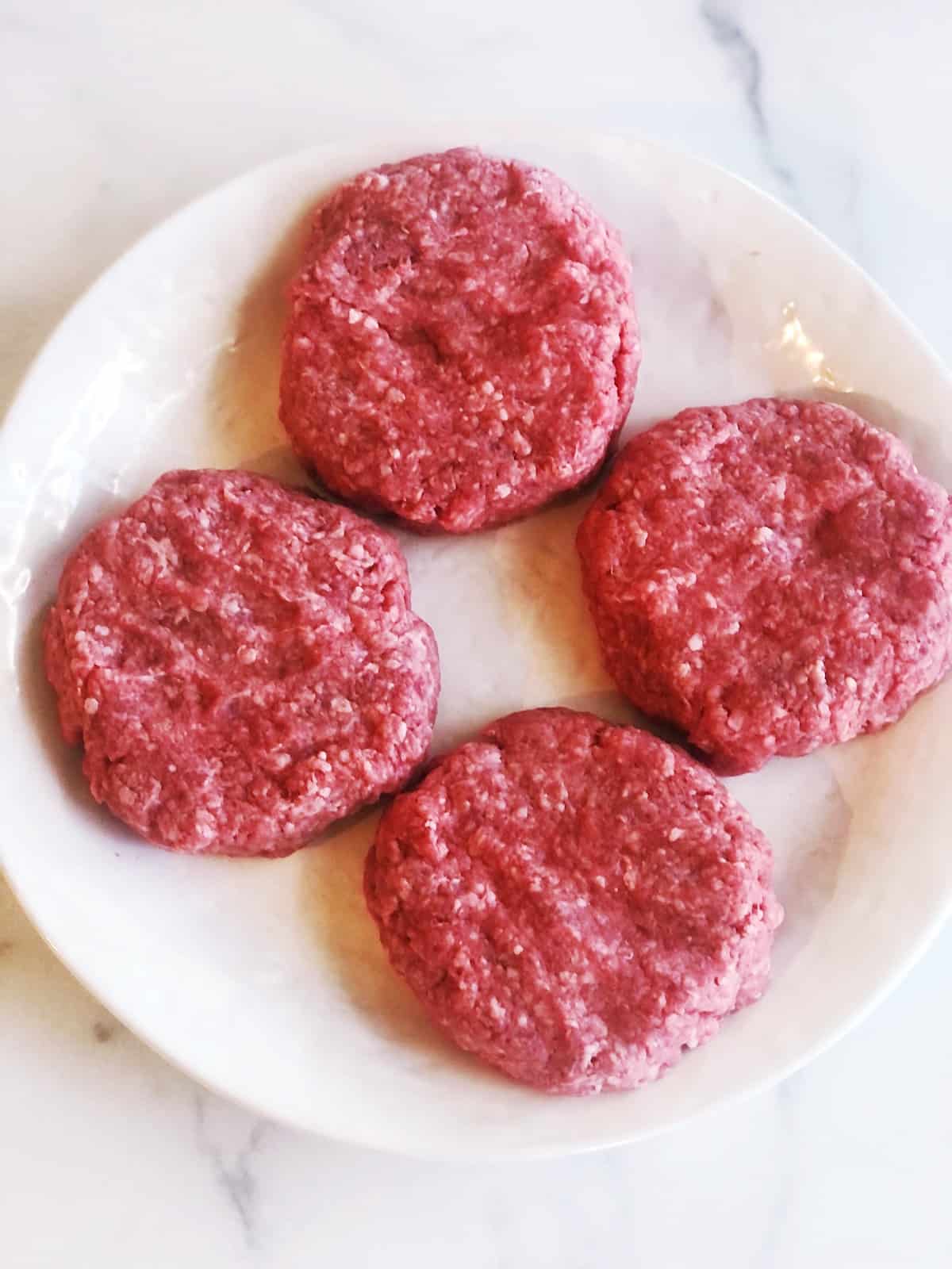 shaped hamburger patties