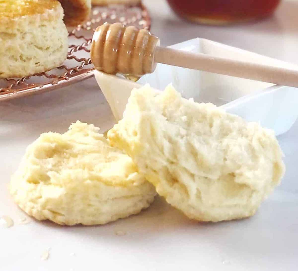 fluffy yogurt biscuits