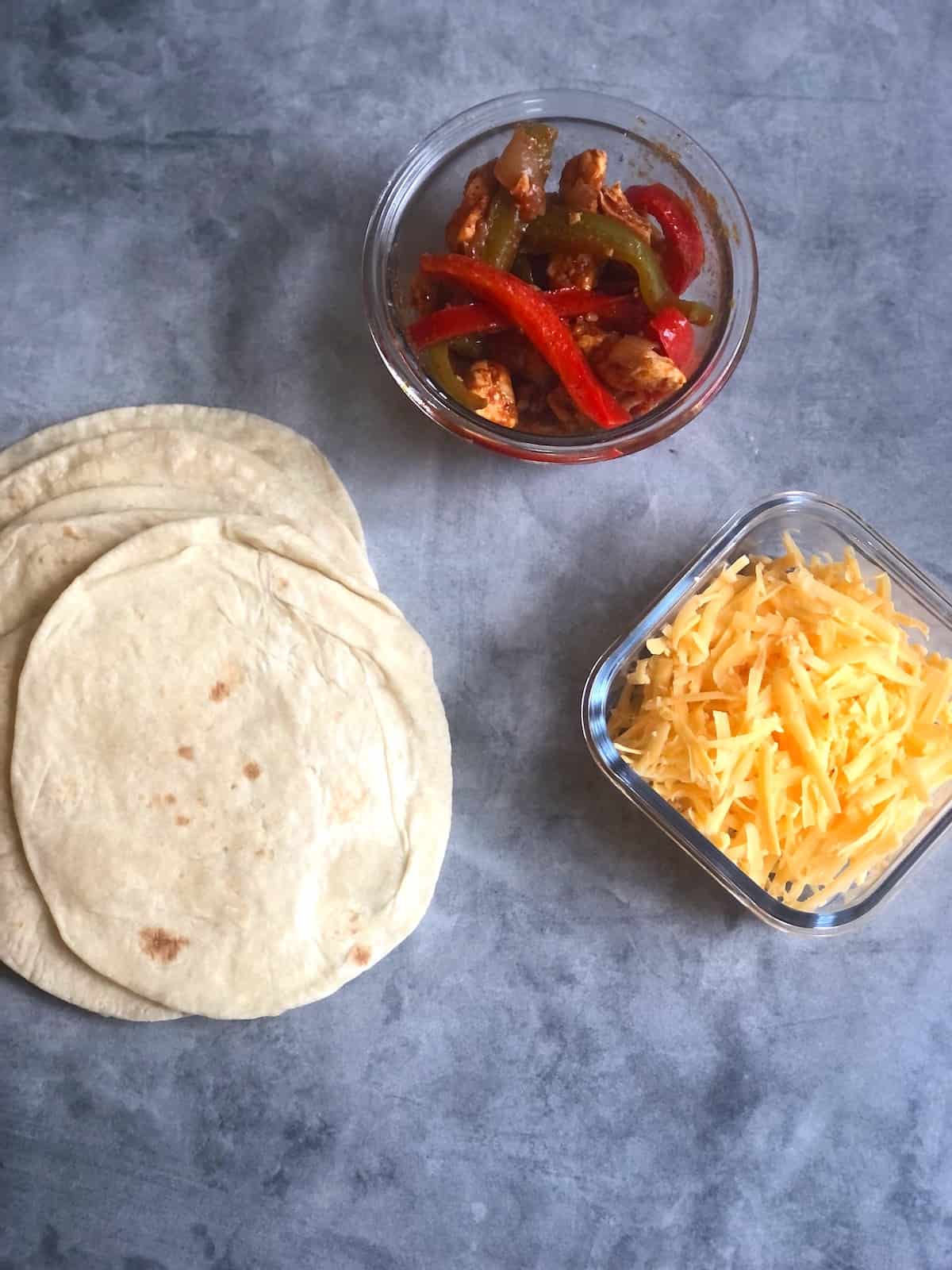 quesadilla ingredients