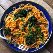 saucy gochujang noodles