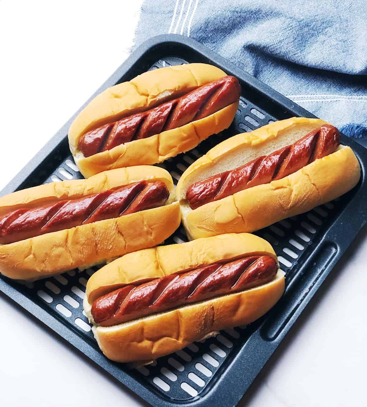 the best air fryer hot dogs