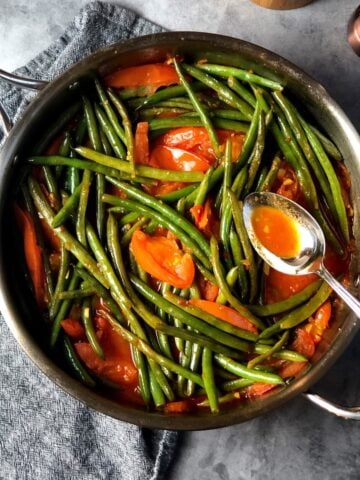harissa green beans