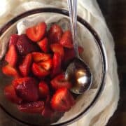 balsamic strawberries