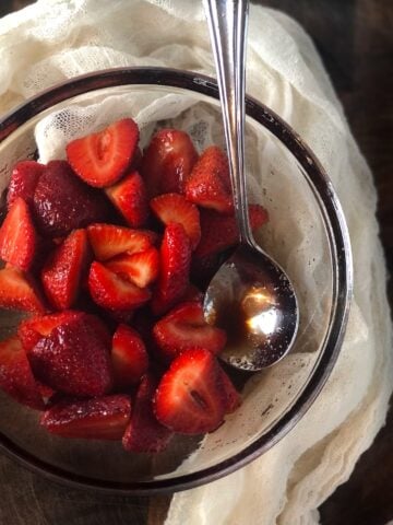 balsamic strawberries