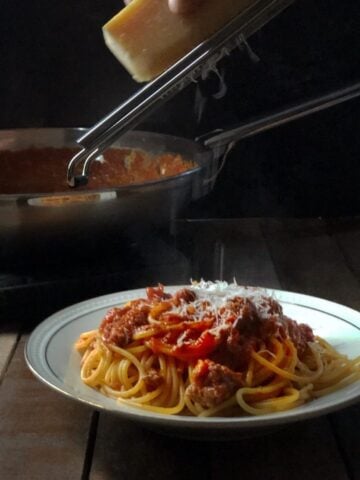 pork bolognese