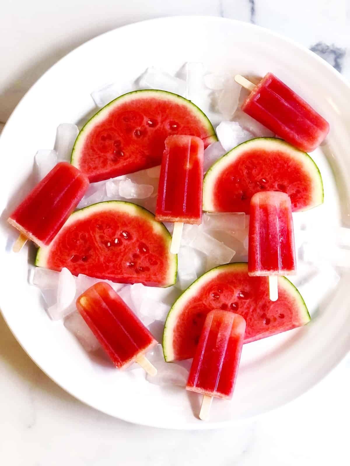watermelon popsicles