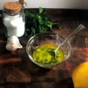 Italian Chicken Marinade angle view