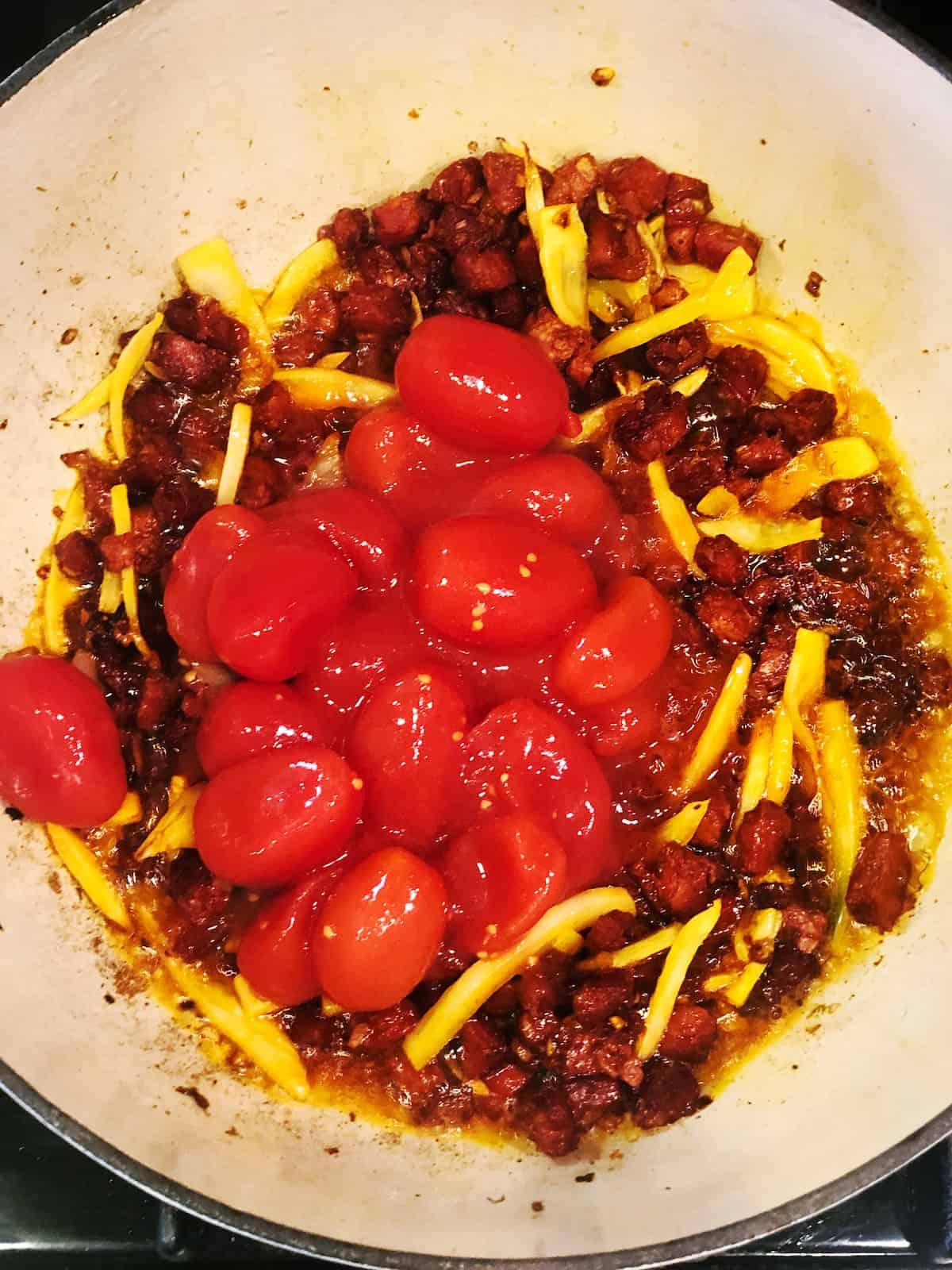 mussels and tomatoes