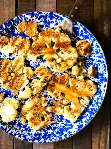 roasted cauliflower