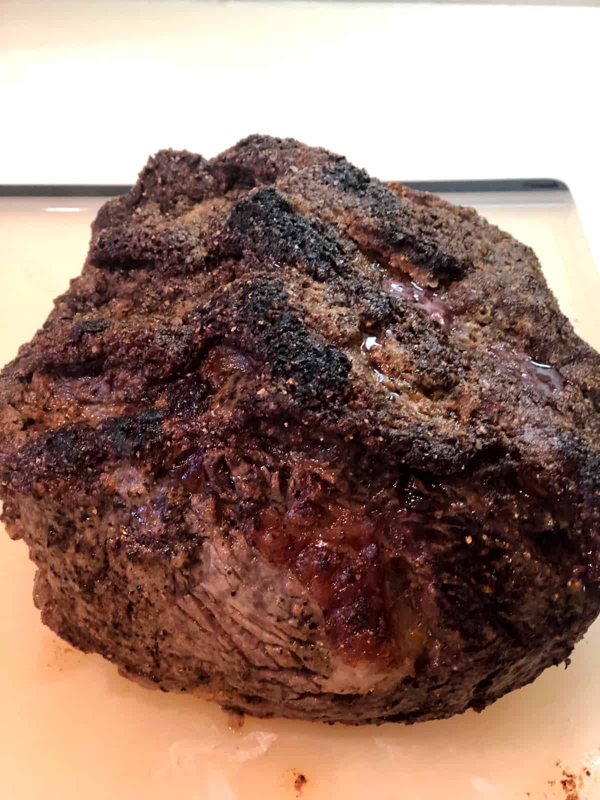 Prime Rib Resting